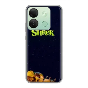 Чохол з мультфільмом Шрек на Infinix Smart 7 HD (Відпочиваючий Шрек)