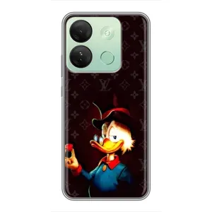 Чехли для Infinix Smart 7 HD - Скрудж МакДак Louis Vuitton (PREMIUMPrint) (Скрудж з ботліантом)