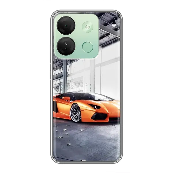 Чехол с принтом «Sport Car» для Infinix Smart 7 HD