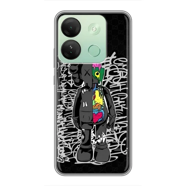 Чехол с принтом «Стиль Bearbrick» для Infinix Smart 7 HD
