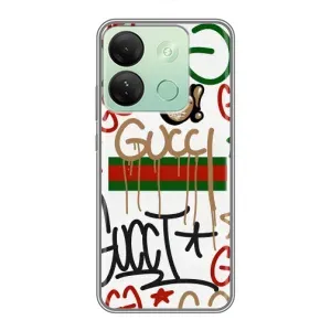 Бренднові Чохли для Infinix Smart 7 HD - (PREMIUMPrint) (Стиль GUUCI)