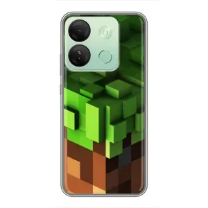 Чохол Майнкрафт на Infinix Smart 7 HD (AlphaPrint) Minecraft (текстура Майнкрафт)