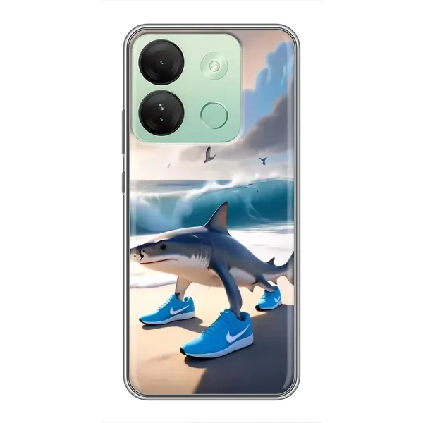 Чехол с принтом «Тралалело тралала» для Infinix Smart 7 HD Чехол с принтом «Тралалело тралала» для Infinix Smart 7 HD