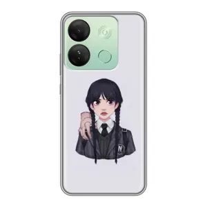 Чохли Венсдей на Infinix Smart 7 HD Уенсдей (AlphaPrint) (Венздей і Річ)