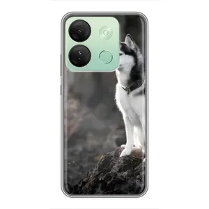 Чохол з Хаскі Infinix Smart 7 HD - (AlphaPrint) (Вірний собака)