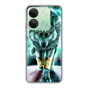 Захисні чохли для Інфінікс Смарт 7 HD (AlphaPrint) (ХІТ продаж) ВОВК (Яскравий вовк)
