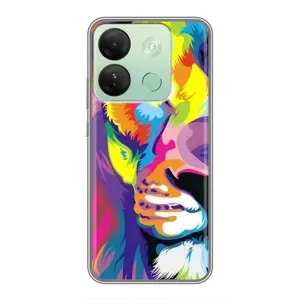 Чохол з картинкою ЛЕВ для Infinix Smart 7 HD (VPrint) (Яскравий Лев)