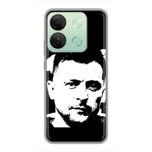 Чохол для Infinix Smart 7 HD (AlphaPrint - с принтом Зеленського) (Зеленский АРТ)