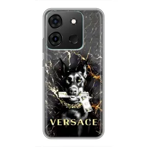 Чехлы VERSACE для Инфиникс Смарт 7 (PREMIUMPrint) (AlphaPrint-ген.)