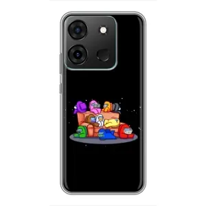 Чехол Амонг Ас для Infinix Smart 7 (AlphaPrint) (Амонг-ас)