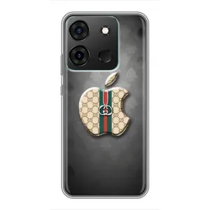 Чохли GUCCI для Інфінікс Смарт 7 (AlphaPrint) (Apple gucci)