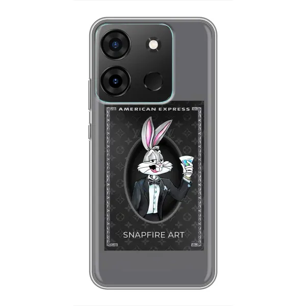 Чехол с принтом «Бакс Бани LV» для Infinix Smart 7
