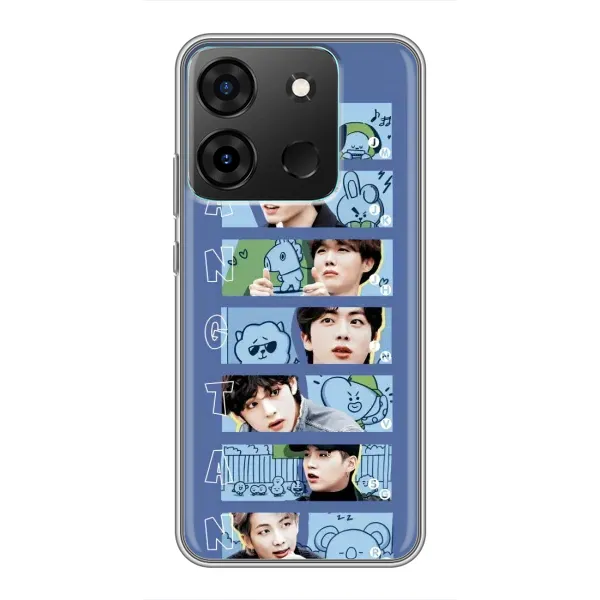 Чехол с принтом «Bangtan» для Infinix Smart 7 Чехол с принтом «Bangtan» для Infinix Smart 7