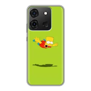 Чjхол з Сімпсонами для Infinix Smart 7 (VPrint) (Барт Сімпсон)