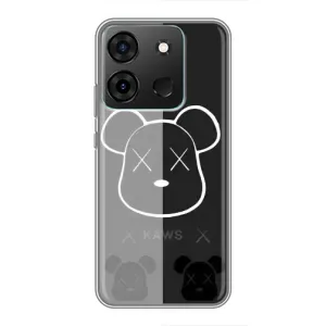 Чехлы для Infinix Smart 7 - Bearbrick Louis Vuitton (PREMIUMPrint) (БеарБрик глаза)