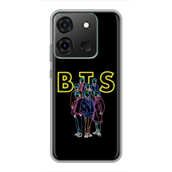 Чехол с принтом «BTS стайл» для Infinix Smart 7 Чехол с принтом «BTS стайл» для Infinix Smart 7