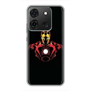 Чохли з героями Марвел Infinix Smart 7 (VPrint) (Залізна людина)