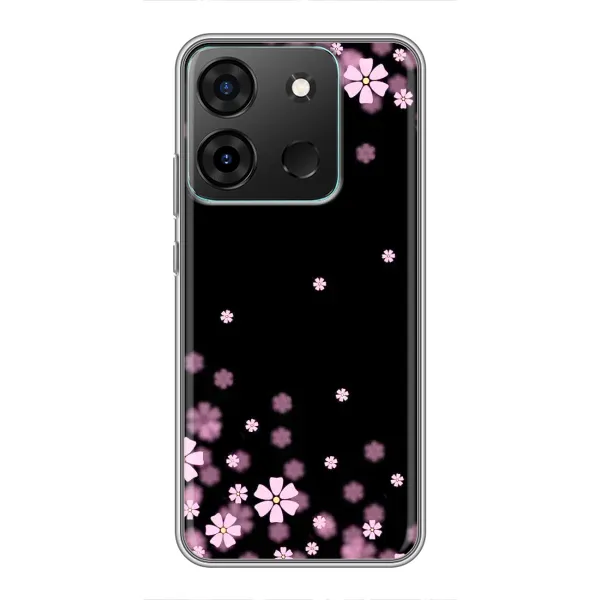 Чохол з принтом «Квіти маленькі» для Infinix Smart 7 Чохол з принтом «Квіти маленькі» для Infinix Smart 7