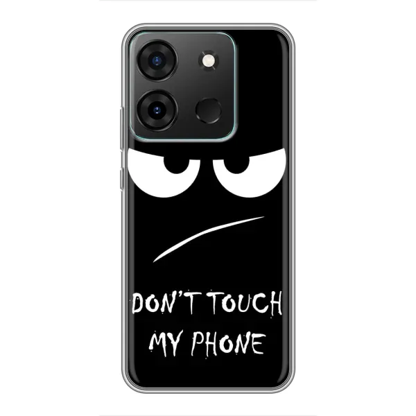 Чехол с принтом «Dont Touch» для Infinix Smart 7