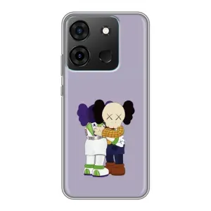 Чехлы для Infinix Smart 7 - Bearbrick Louis Vuitton (PREMIUMPrint) (Дружба Беарбрик)