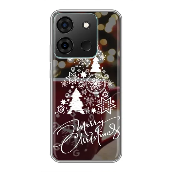 Чохол з принтом «Ялинка яскрава» для Infinix Smart 7
