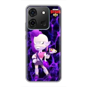 Чехлы Brawl Stars для Infinix Smart 7 (AlphaPrint) (Эмз Бравл Старс)