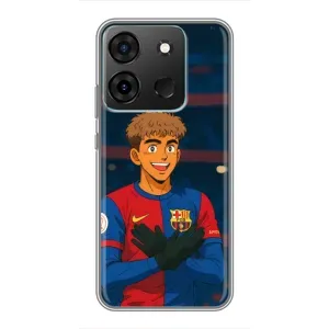 Чехол с футболистом Ламин Ямаль Infinix Smart 7 (Футболист Ямаль)