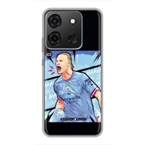 Чохли з футболістом Ерлінг Холанд для Infinix Smart 7 (AlphaPrint) (гол Ерлінг Холанд)