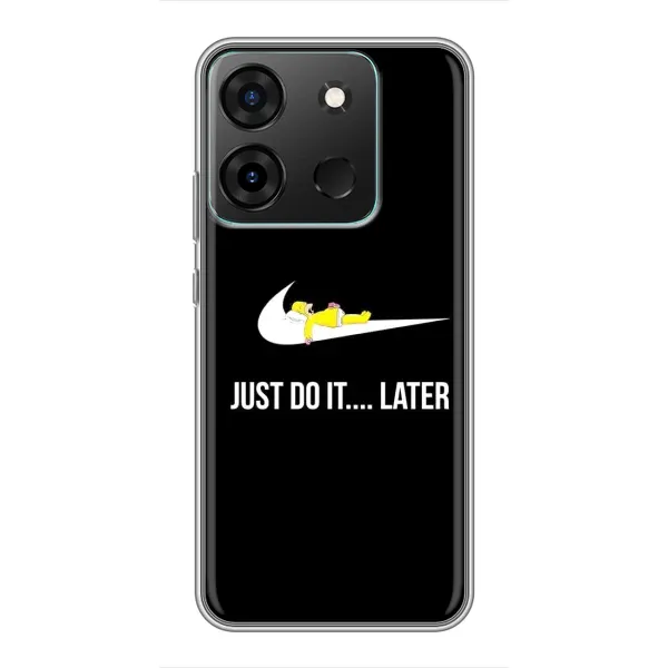 Чехол с принтом «Гомер Later» для Infinix Smart 7 Чехол с принтом «Гомер Later» для Infinix Smart 7