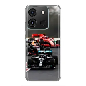 Чехол Формула1 на Infinix Smart 7 (Гонка Формула 1)