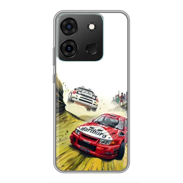 Чехол с принтом «Гоночные Тачки» для Infinix Smart 7