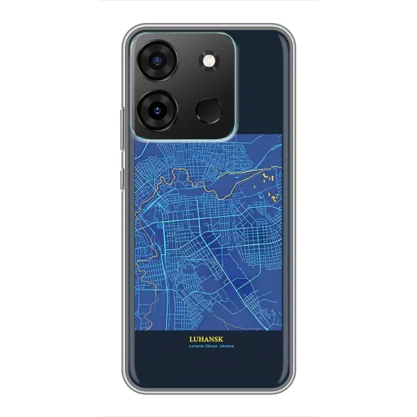 Чехол с принтом «Гуганск» для Infinix Smart 7