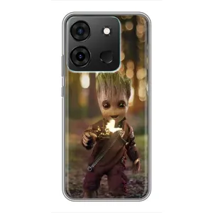 Чехол с принтом «I am Groot» для Infinix Smart 7