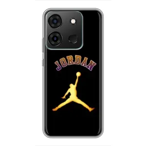 Чохли для Infinix Smart 7 - з картинкою JORDAN (AlphaPrint) (Jordan Gold)