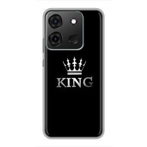 Чехол с Короной Инфиникс Смарт 7 - (AlphaPrint) (KING)
