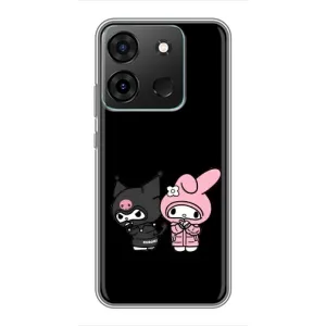 Чехол с кроликом Куроми на Infinix Smart 7 (Куроми и Мелоди)