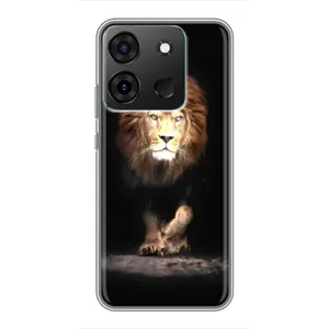 Чохол з картинкою ЛЕВ для Infinix Smart 7 (VPrint) (Лев)