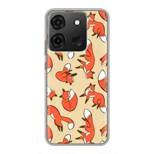 Чохли з картинкою Лисичка для Infinix Smart 7 (VPrint) (Лисички)