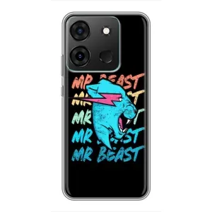 Чехлы Мистер Бист для Инфиникс Смарт 7 (logo Mr beast)