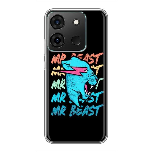 Чехол с принтом «logo Mr beast» для Infinix Smart 7