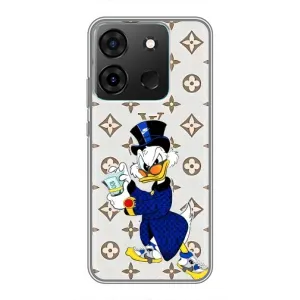 Чехлы для Infinix Smart 7 - Скрудж МакДак Louis Vuitton (PREMIUMPrint) (Макдак на стиле)