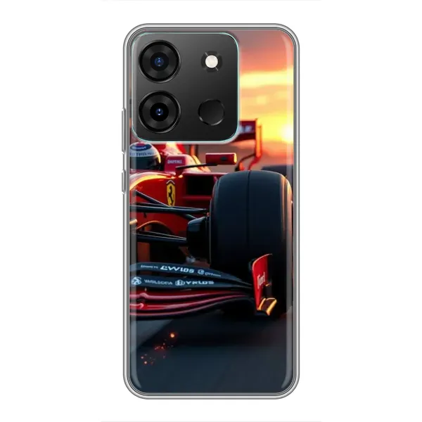 Чехол с принтом «Макларен на закате» для Infinix Smart 7 Чехол с принтом «Макларен на закате» для Infinix Smart 7