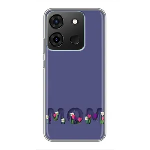 Чехлы для мамы на Infinix Smart 7 (Мама в цветах)
