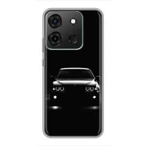 Чехол для Инфиникс Смарт 7 - с принтом БМВ (AlphaPrint) (Машина BMW)