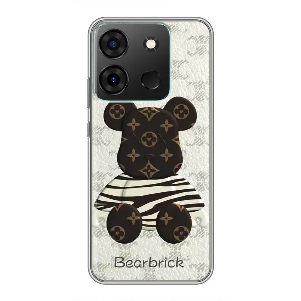 Чехол с принтом «Медведь LV» для Infinix Smart 7