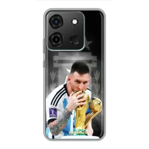 Чохли для Infinix Smart 7 (Leo чемпіон) (AlphaPrint) (Мессі Чемпіон)