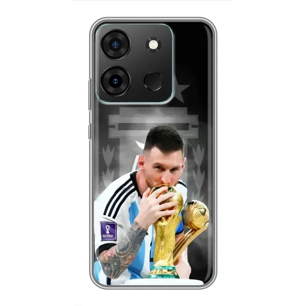 Чехол с принтом «Месси Чемпион» для Infinix Smart 7 Чехол с принтом «Месси Чемпион» для Infinix Smart 7