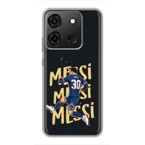 Чохли для Infinix Smart 7 (Leo чемпіон) (AlphaPrint) (Messi ПСЖ)