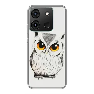 Чохол з пташками на Infinix Smart 7 (VPrint) (Мила Сова)