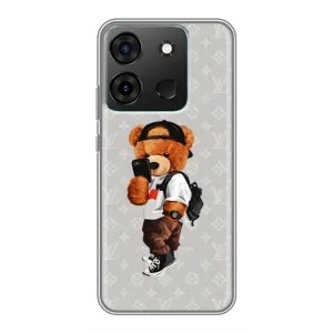 Брендновые Чехлы для Infinix Smart 7 - (PREMIUMPrint) (Мишка Луи)